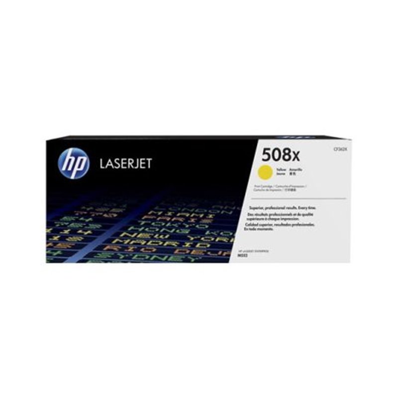 Toner Original HP 508X Amarillo - CF362X [PAG-9500]