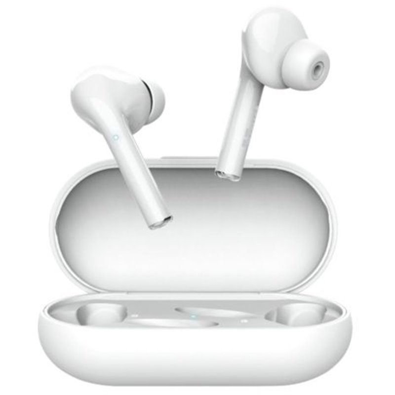 Auriculares Inalámbricos TRUST Nika Touch 23703 - BT 5.0 · Micro USB · Estuche de Carga · Blanco
