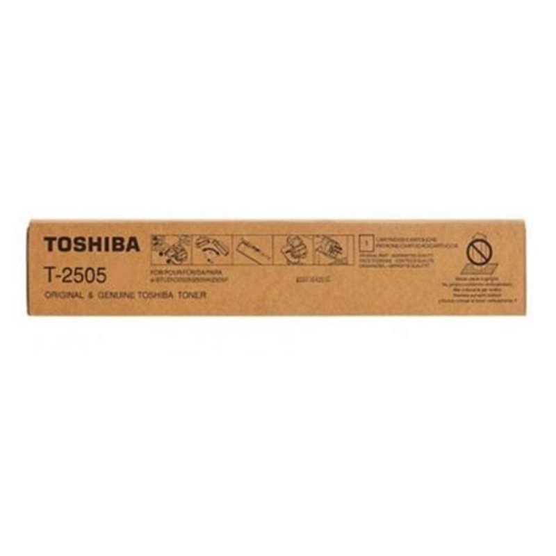 Toner Original TOSHIBA T-2505E Negro - 6AJ00000187 [PAG-12000]