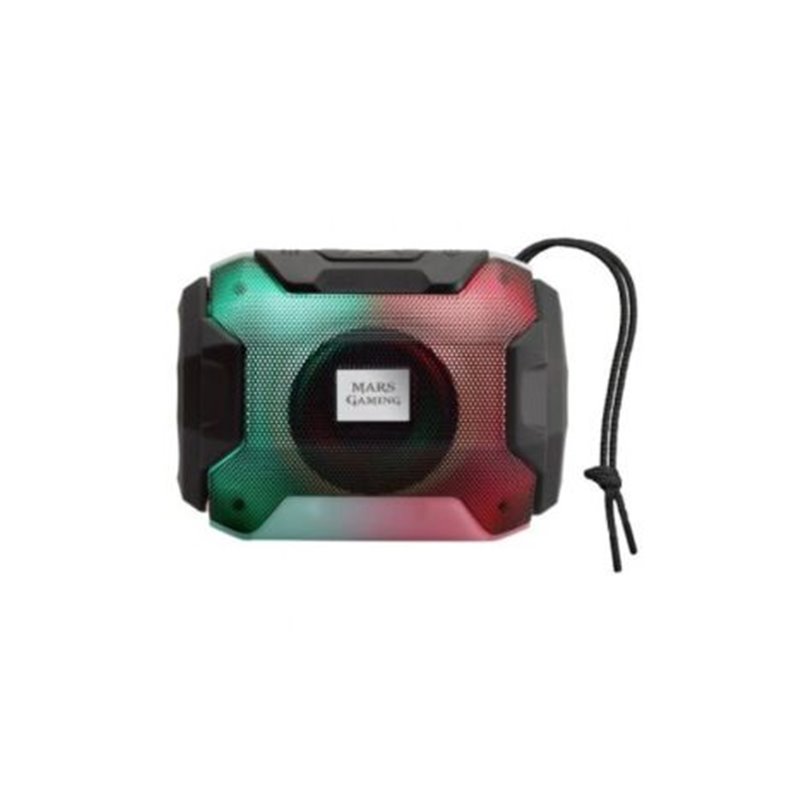 Altavoz Bluetooth MARS GAMING MSBAX - BT 5.0 · 10W · Bat. 1200 mAh · Negro