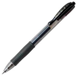 Bolígrafo PILOT G-2 BL-G2-7-B - 12 Unidades · Negro