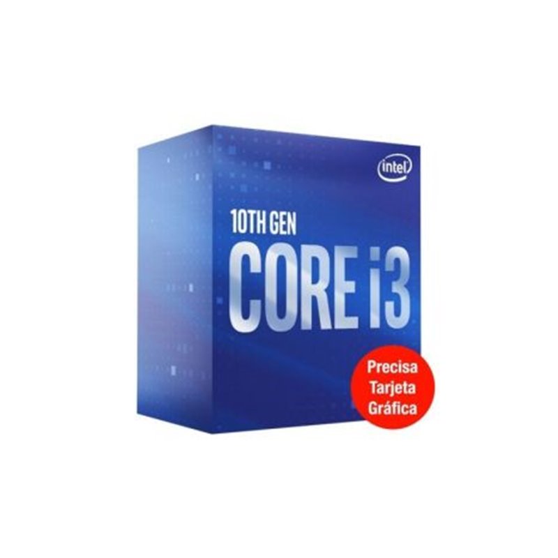 Procesador INTEL CORE i3-10100F DDR4 3.60GHz Caché 6MB - BX8070110100F