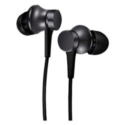 Auriculares Intrauditivos XIAOMI Mi In Ear Basic ZBW4354TY - Jack 3.5mm · Cable 1.25 m · Micrófono · Negro
