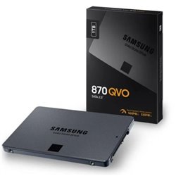 Disco Duro SSD SAMSUNG 870 QVO MZ-77Q1T0BW - 1TB · SATA III · 2.5