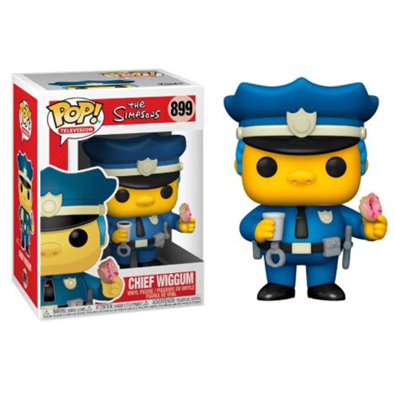FUNKO POP Jefe Wiggum 899 - Los Simpson - 889698529464