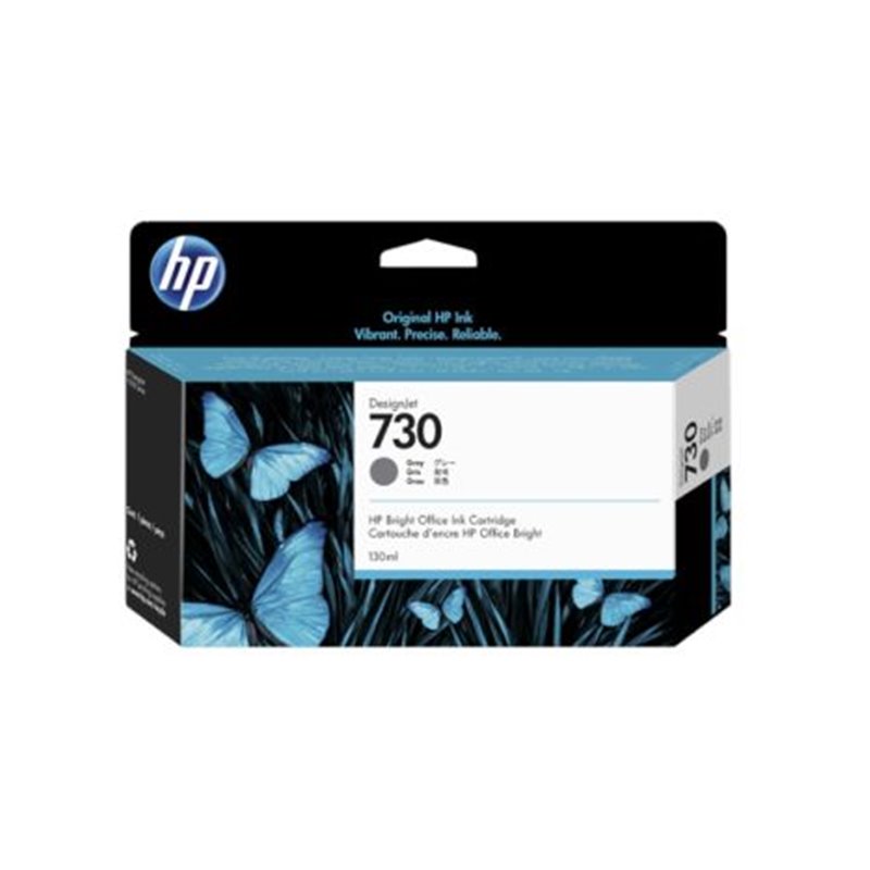 Cartucho Original HP 730 Gris - P2V66A [ML-130]