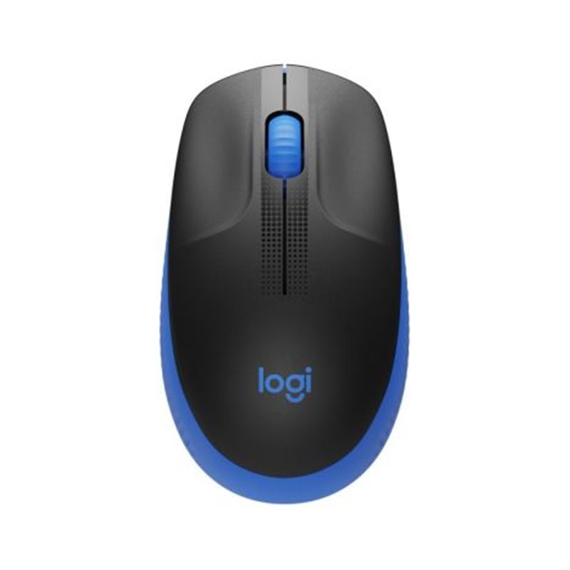 Ratón Inalámbrico LOGITECH M190 - USB · 1000DPI · Negro/Azul