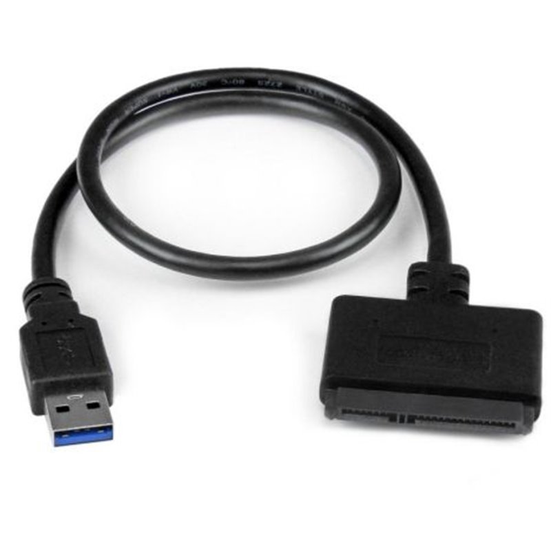 Adaptador USB 3.0 a SATA III · Negro