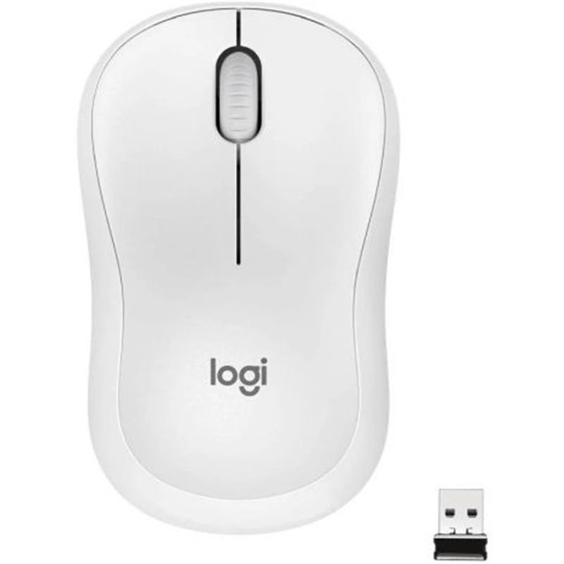 Ratón Inalámbrico LOGITECH M220 910-006128 - USB · 1000DPI · Blanco