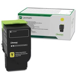 Toner Original LEXMARK 78C20Y0 Amarillo - 78C20Y0 [PAG-1400]
