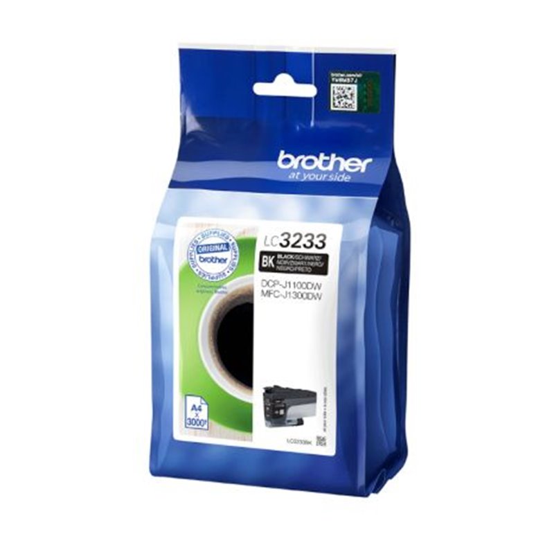 Cartucho Original BROTHER LC3233 Negro - LC3233BK [PAG-3000]