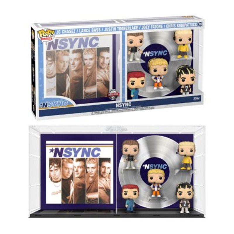 Pack 4 FUNKO POP NSYNC 19 - Edición Especial - 889698609944