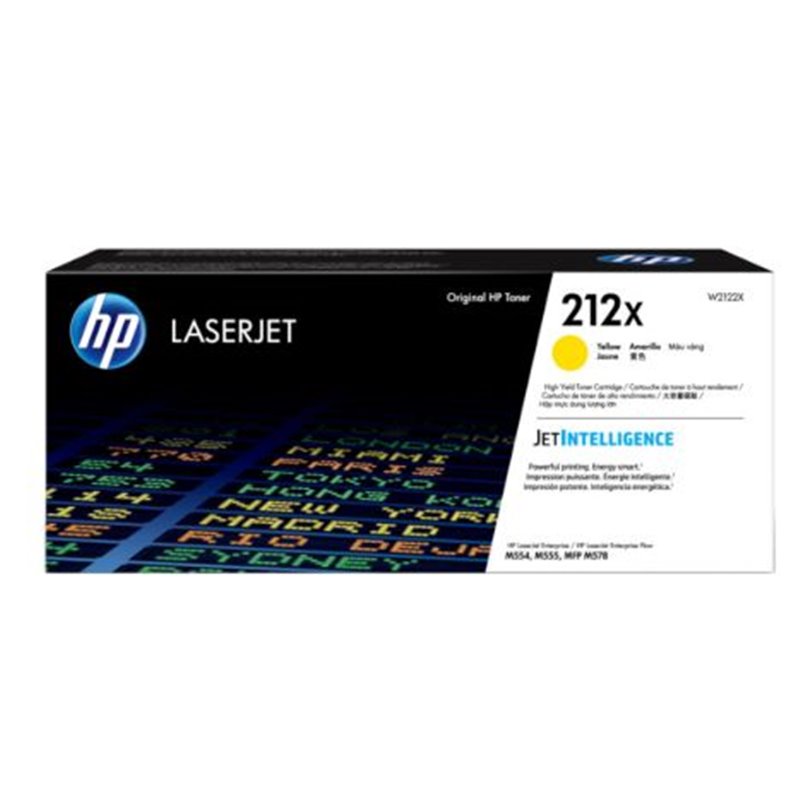 Toner Original HP 212X Amarillo - W2122X [PAG-10000]