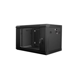 Armario Rack LANBERG WF01-6406-10B - 600x450x368mm · Ventilador 12mm · 6U