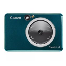 Cámara Instantanea CANON Zoemini S2 4519C008 - 8Mpx · BT 5.0 · Micro SD · Máx 10 Hojas · Azul Turquesa