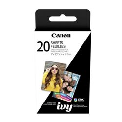 Papel Fotográfico CANON ZP-2030 3214C002AA - 20 Hojas Zink · 5x7.6cm