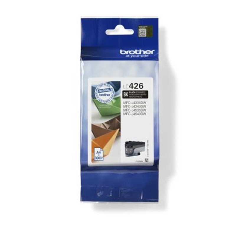 Cartucho Original BROTHER LC426 Negro - LC426BK [PAG-3000]