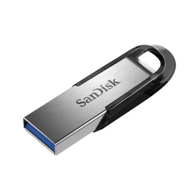 Pendrive SANDISK Ultra Flair SDCZ73-256G-G46 - 256GB · USB 3.0 · Plata/Negro