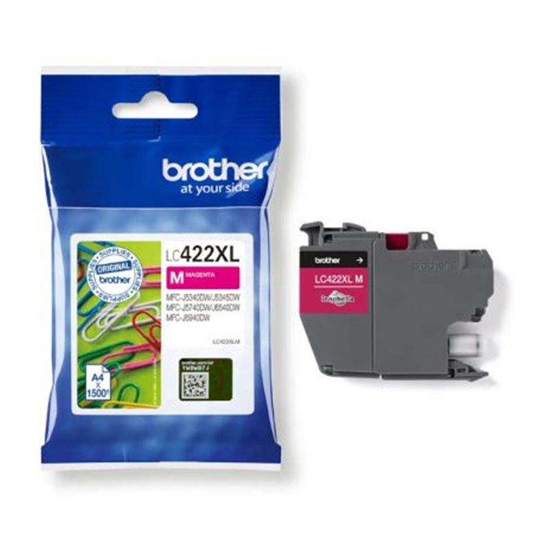 Cartucho Original BROTHER LC422XL Magenta - LC422XLM [PAG-1500]