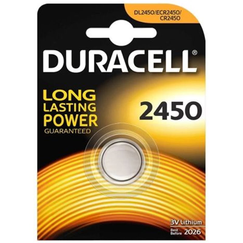 Pila de Botón DURACELL CR2450 - 3V
