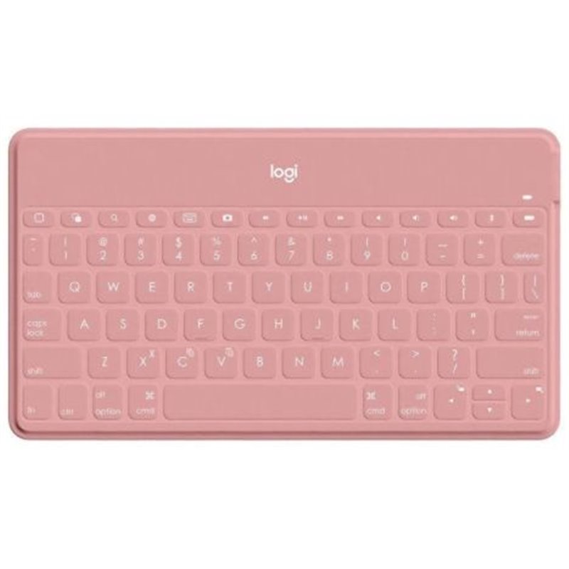 Teclado Inalámbrico LOGITECH Keys To Go 920-010043 - BT · USB · Rosa