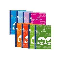 Cuadernos LAMELA 07F003 - 10 Unidades · 80 hojas · Espiral · 70gr · Tamaño Folio · Cuadrícula 3mm