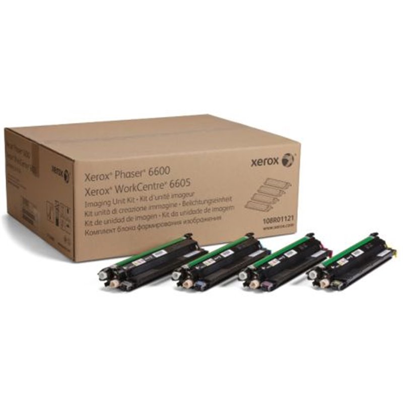 Pack 4 Tambor Original XEROX 6600 BK+C+M+Y - 108R01121 [PAG-60000]