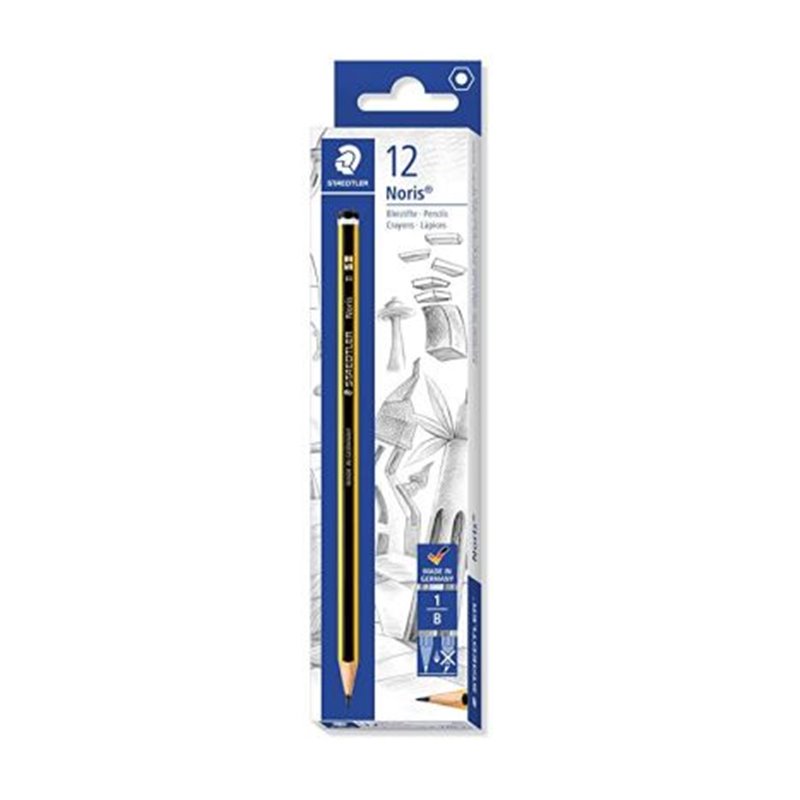 Lápiz STAEDTLER 120-1 - Noris B · 12 Unidades