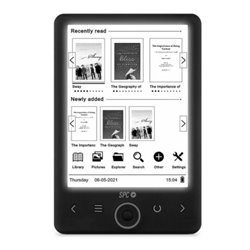 Ebook SPC Dickens Light2 5613N - 6 · 8GB · Micro SD · USB · Negro