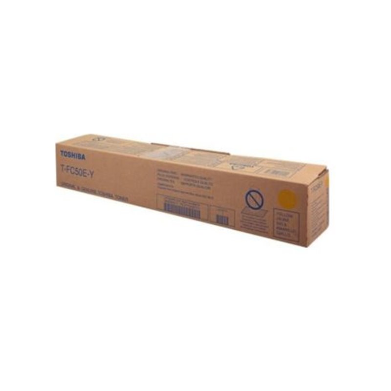 Toner Original TOSHIBA TFC50E Amarillo - 6AJ00000225 [PAG-35000]