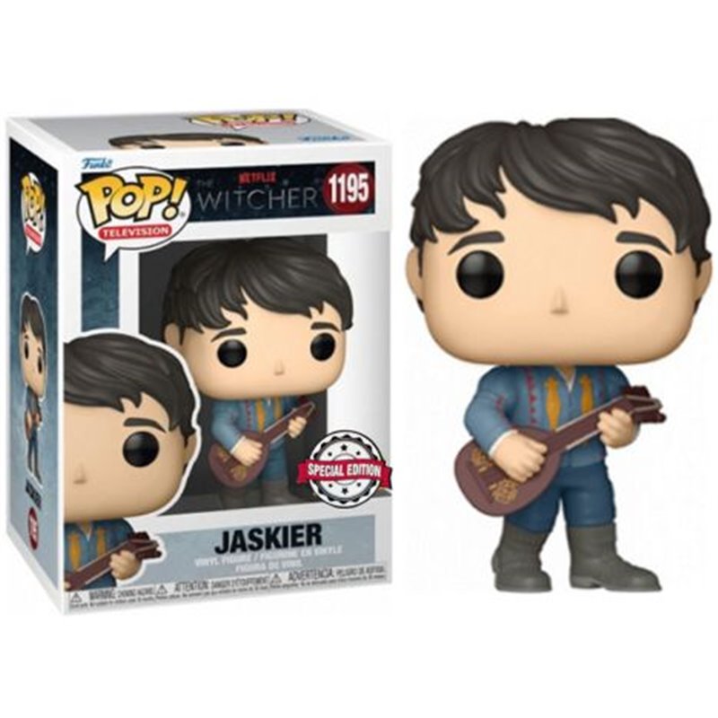 FUNKO POP Jaskier 1195 - The Witcher Edición Especial - 889698588461
