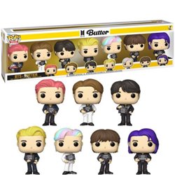 Pack 7 FUNKO POP BTS Butter - Edición Especial - 889698648882