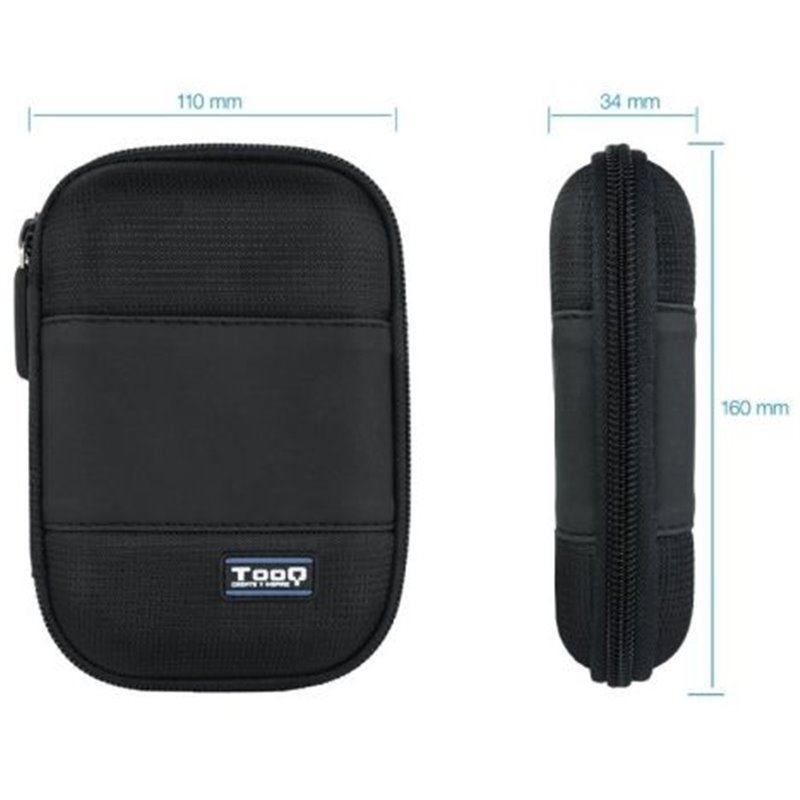 Funda para Disco Duro TOOQ TQBC-E2501 - 2.5 · Negro