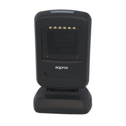 Lector de Códigos de Barras APPROX APPLS07DESK - USB · 1D · 2D · Negro