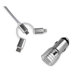 Cargador para Coche SUBBLIM SUB-CHG-4CC001 - 12W · 2 x USB