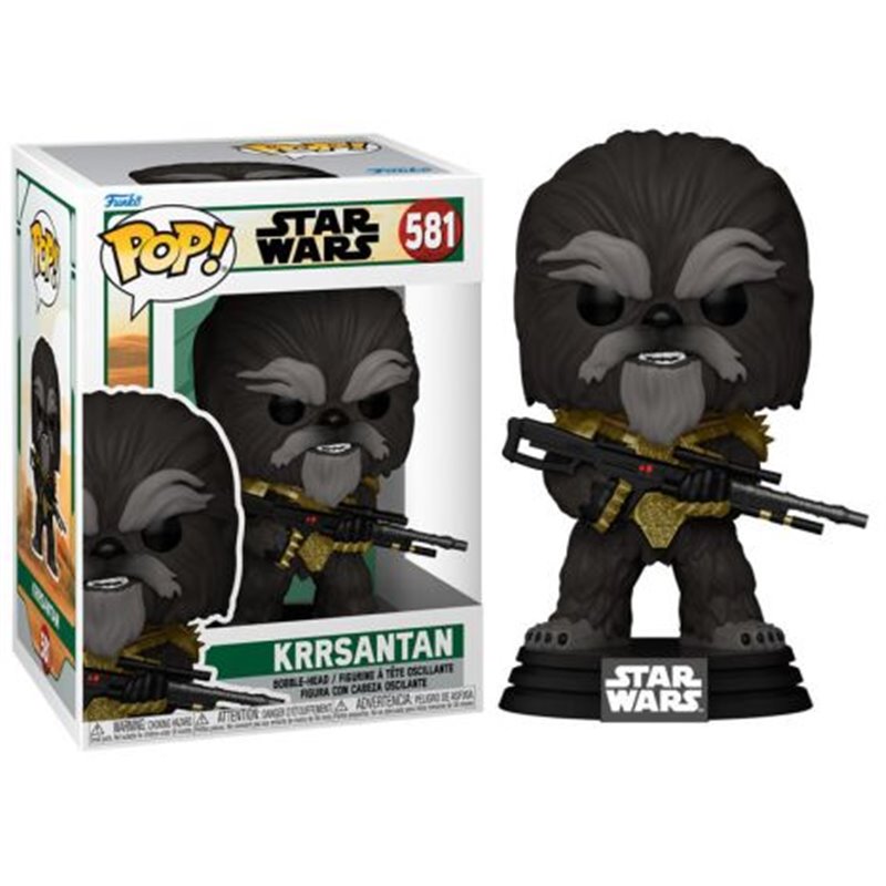 FUNKO POP Krrsantan 581 - Star Wars El Libro Boba Fett 2 - 889698686518