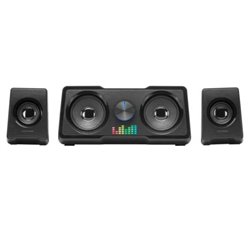 Altavoces Compactos MARS GAMING MS22 - USB Tipo A/Jack 3.5mm · 35W · PC · Negro