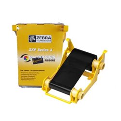 Cinta de Transferencia Térmica ZEBRA ZXP3 Serie 3 - Monocromo · 1000 Impresiones