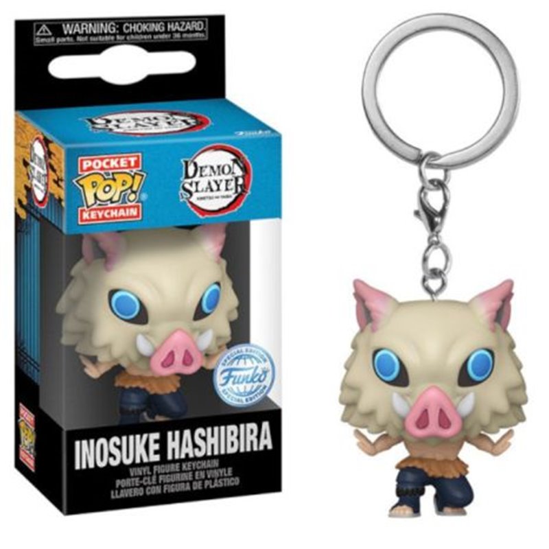 Llavero POCKET POP Inosuke Hashibira Demon Slayer - 889698688659