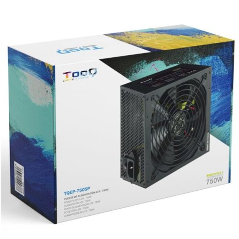 Fuente de Alimentación TOOQ TQAPOLO-750SP - Gaming · 750W · ATX