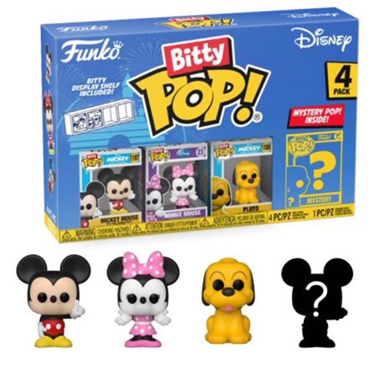 BITTY POP Mickey - 4 Figuras - 889698713191