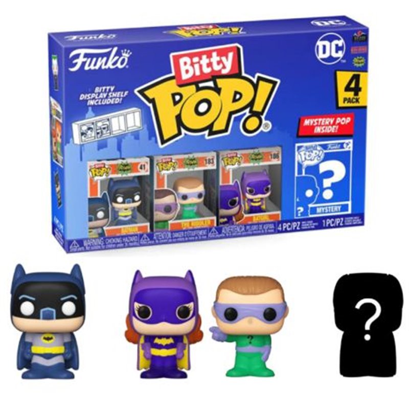 BITTY POP Batman Adam West - 4 Figuras - 889698713146