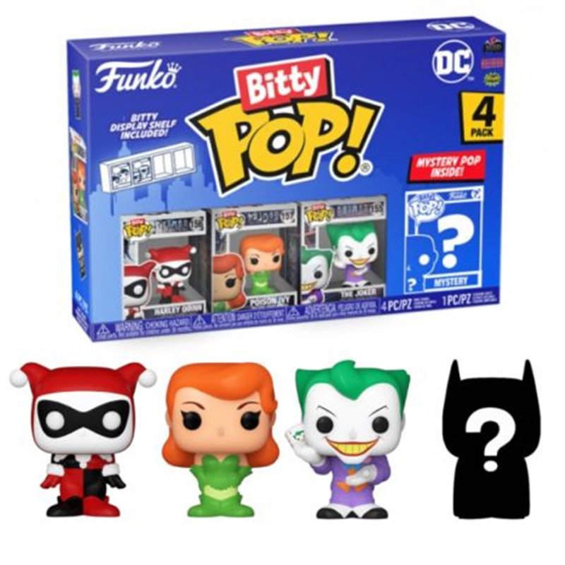 BITTY POP Harley Quinn - 4 Figuras - 889698713139