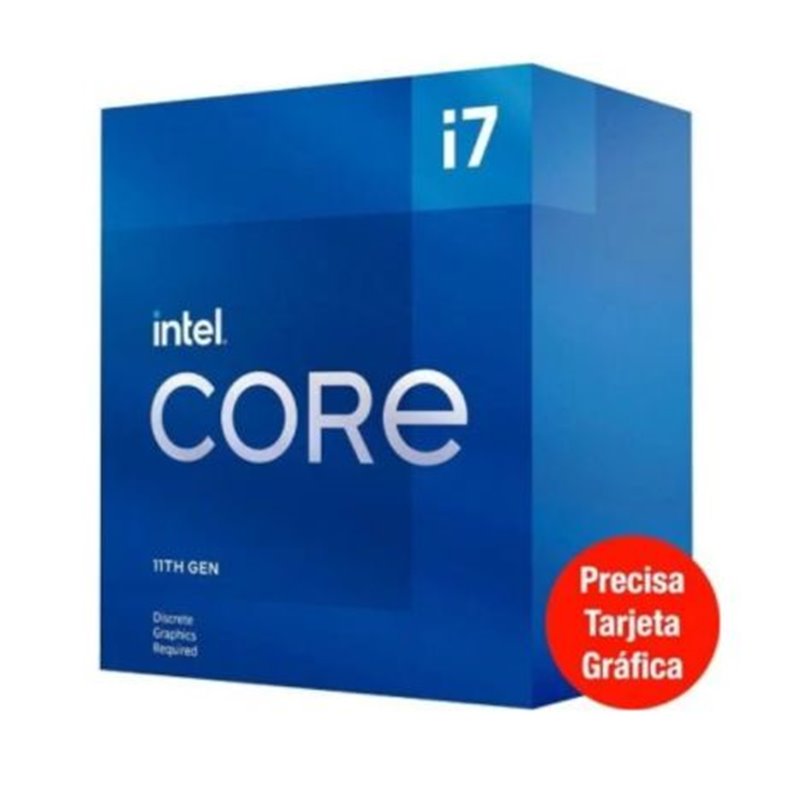 Procesador INTEL CORE i7-11700F DDR4 2.5Ghz Caché 16MB - BX8070811700F