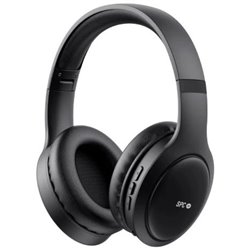 Auriculares Diadema Inalámbricos SPC Heron Studio - BT 5.1 · Micrófono · Negro