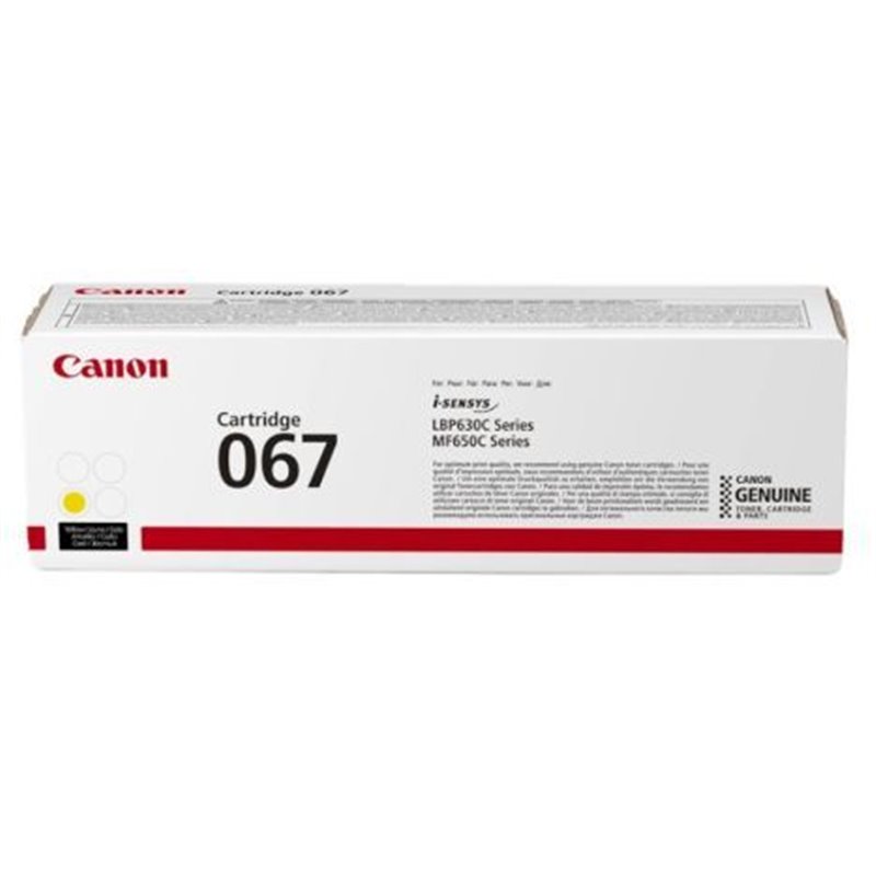 Toner Original CANON 067 Amarillo - 5099C002 [PAG-1250]
