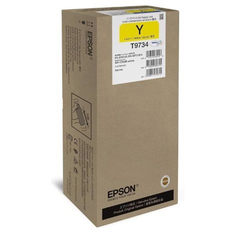 Cartucho  Original EPSON T9734XL Amarillo - C13T973400 [PAG-22000]