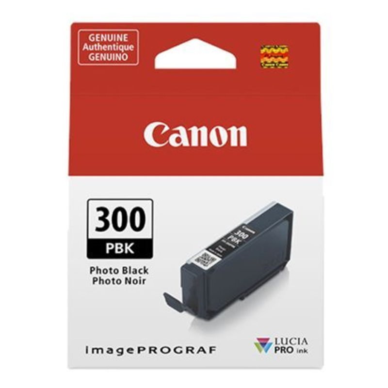 Cartucho  Original CANON PFI-300 Negro Foto - 4193C001 [PAG-303] [ML-14]
