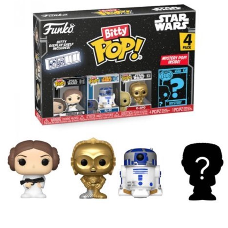 BITTY POP Leia - 4 Figuras - 889698715126
