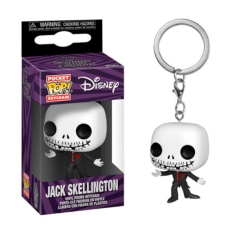 Llavero POCKET POP Jack Skellington Pesadilla Antes de Navidad - 889698723886